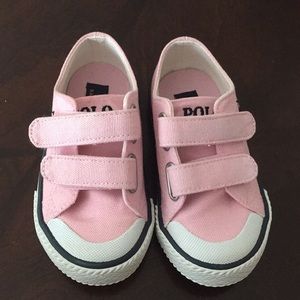 Polo  Ralph Lauren pink girl shoes size 7